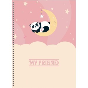 Caderno 01x1 Capa Dura My Friend 80f-109830-91735