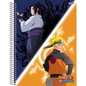 Caderno 01x1 Capa Dura Naruto 80f-109724-22385