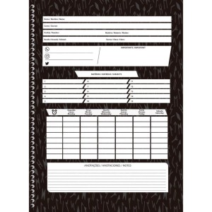 Caderno 01x1 Capa Dura Nordic 80f-109760-26704