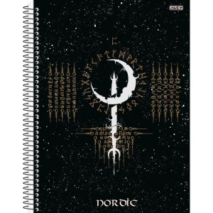 Caderno 01x1 Capa Dura Nordic 80f-109760-44090