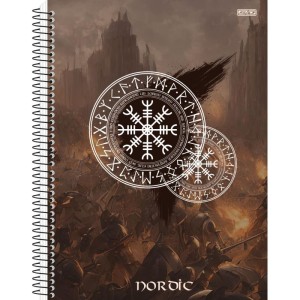 Caderno 01x1 Capa Dura Nordic 80f-109760-78879