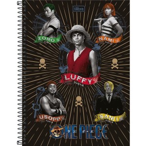 Caderno 01x1 Capa Dura One Piece Netflix 80fls.-109229-59960