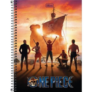 Caderno 01x1 Capa Dura One Piece Netflix 80fls.-109229-73762