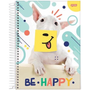 Caderno 01x1 Capa Dura Pets Love 80fls.-087115-24363