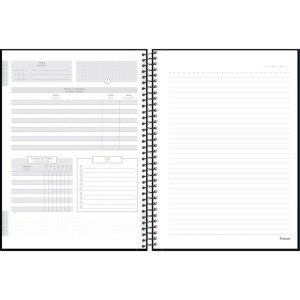 Caderno 01x1 Capa Dura Sauros  80f-110549-54088