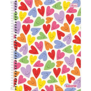 Caderno 01x1 Capa Dura Show 80fls. Feminino-110121-33858