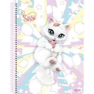 Caderno 01x1 Capa Dura Sissi 80f-109795-40907