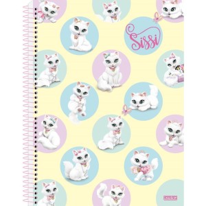 Caderno 01x1 Capa Dura Sissi 80f-109795-76048