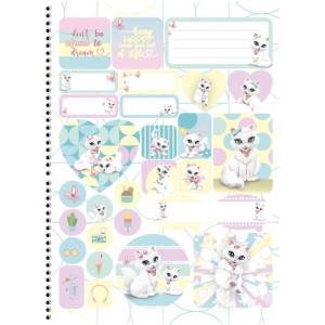 Caderno 01x1 Capa Dura Sissi 80f-109795-99091