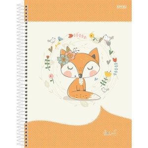 Caderno 01x1 Capa Dura So Cute 80f-109821-32550