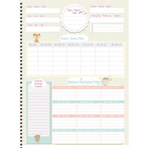 Caderno 01x1 Capa Dura So Cute 80f-109821-99782