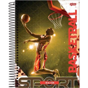 Caderno 01x1 Capa Dura Sport 80fls.-087106-17002