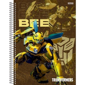 Caderno 01x1 Capa Dura Transformers 80f-109713-94245