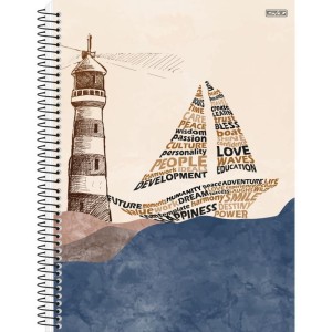 Caderno 01x1 Capa Dura Wind 80f-109756-75153