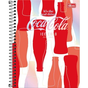 Caderno 01x1 Cp.dura Colegial Coca Cola 80fls.-109203-15070