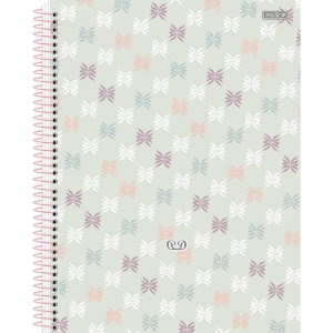 Caderno 01x1 Cp.dura Colegial Detalhes Glitter 80f-109776-74093