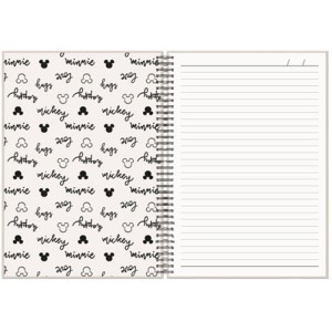 Caderno 01x1 Cp.dura Colegial Mickey 80f Esp 24,5x18,5cm-110990-50973