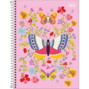 Caderno 10x1 Capa Dura Charme 160fls.-078025-46459