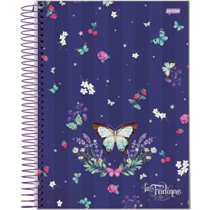 Caderno 10x1 Capa Dura La Fadinne 160fls-110459-13045