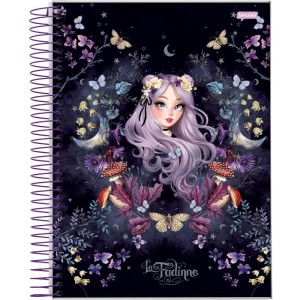 Caderno 10x1 Capa Dura La Fadinne 160fls-110459-39128