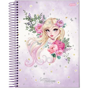 Caderno 10x1 Capa Dura La Fadinne 160fls-110459-63930