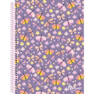 Caderno 10x1 Capa Dura Love 160f-109874-57168