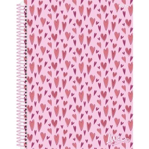 Caderno 10x1 Capa Dura Love 160f-109874-57841