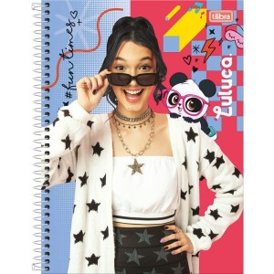 Caderno 10x1 Capa Dura Luluca 160fls-111781-15035