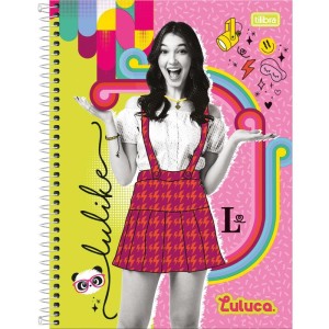 Caderno 10x1 Capa Dura Luluca 160fls-111781-37627