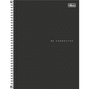 Caderno 10x1 Capa Dura Neon Connect Masculino 160fls-109247-27030