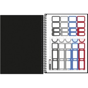 Caderno 10x1 Capa Dura Neon Connect Masculino 160fls-109247-43265