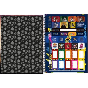 Caderno 10x1 Capa Dura One Piece Netflix 160fls.-109230-27308