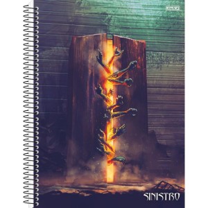 Caderno 10x1 Capa Dura Sinistro 160f-109845-42645