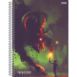 Caderno 10x1 Capa Dura Sinistro 160f-109845-86013