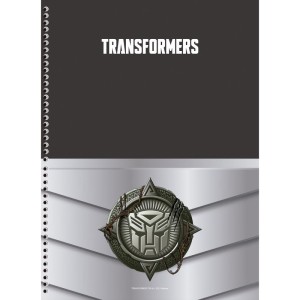 Caderno 10x1 Capa Dura Transformers 160f-109714-30643