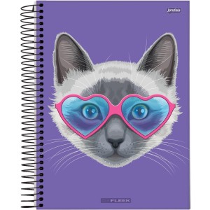 Caderno 15x1 Capa Dura On Fleek 300fls.-110470-18970