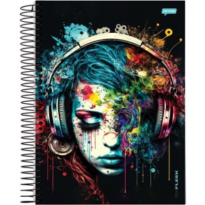 Caderno 15x1 Capa Dura On Fleek 300fls.-110470-61951