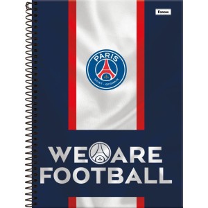 Caderno 15x1 Capa Dura Paris Saint Germain 240f-110544-19755