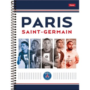 Caderno 15x1 Capa Dura Paris Saint Germain 240f-110544-64372