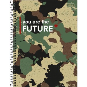 Caderno 20x1 Capa Dura Hide 320fls.-110106-51140