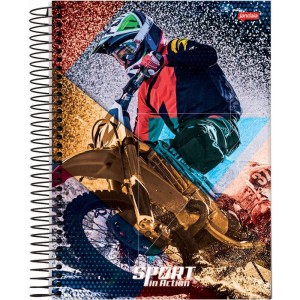 Caderno 20x1 Capa Dura Sport 320fls.-098197-87353