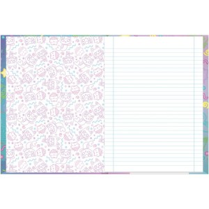 Caderno Brochura 1/4 Capa Dura A Casa Da Gabbys 80f-110520-25185