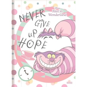 Caderno Brochura 1/4 Capa Dura Alice In Wonderland 80f-109735-56371