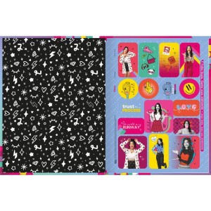 Caderno Brochura 1/4 Capa Dura Luluca 80fls-109207-87863