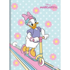 Caderno Brochura 1/4 Capa Dura Margarida  80f-109743-80519