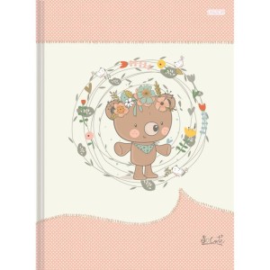 Caderno Brochura 1/4 Capa Dura So Cute 80f-109826-36255