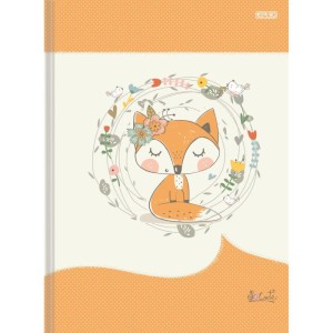 Caderno Brochura 1/4 Capa Dura So Cute 80f-109826-99478