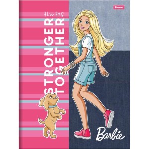 Caderno Brochurao Capa Dura Barbie 48f-110524-15195