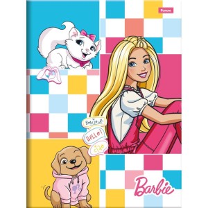 Caderno Brochurao Capa Dura Barbie 48f-110524-61105