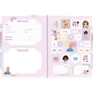 Caderno Brochurao Capa Dura Debby 80f-109816-26635